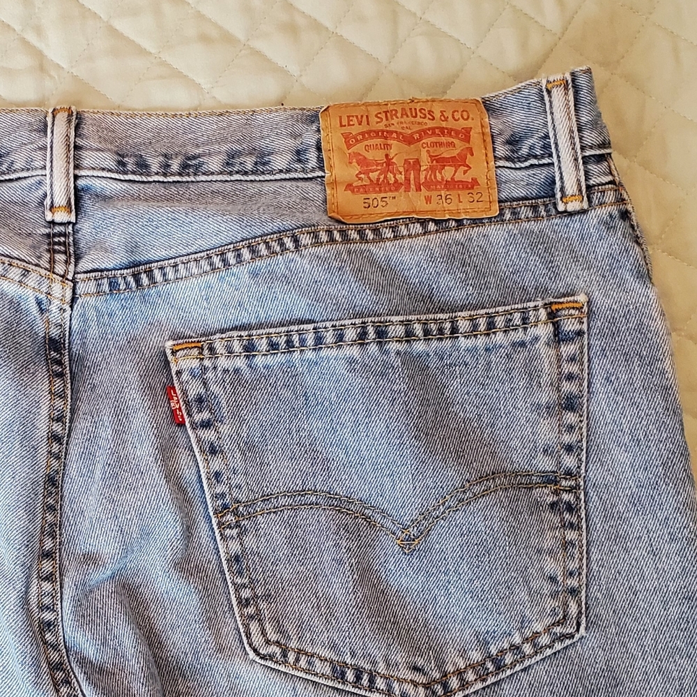 Levi 505 Jeans 36x32 Mens